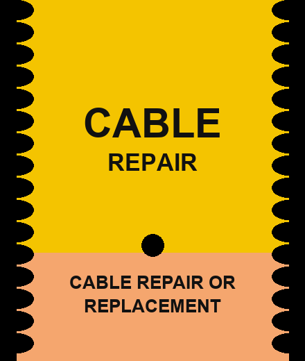 Cable repair or replacement service discount