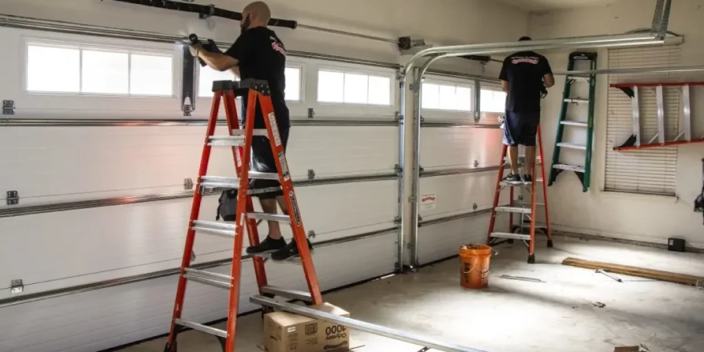 How long does it typically take to install a new garage door?