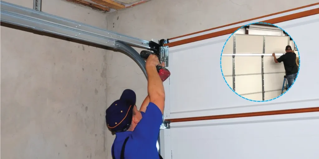 Steps to Open a Garage Door with a Broken Spring
