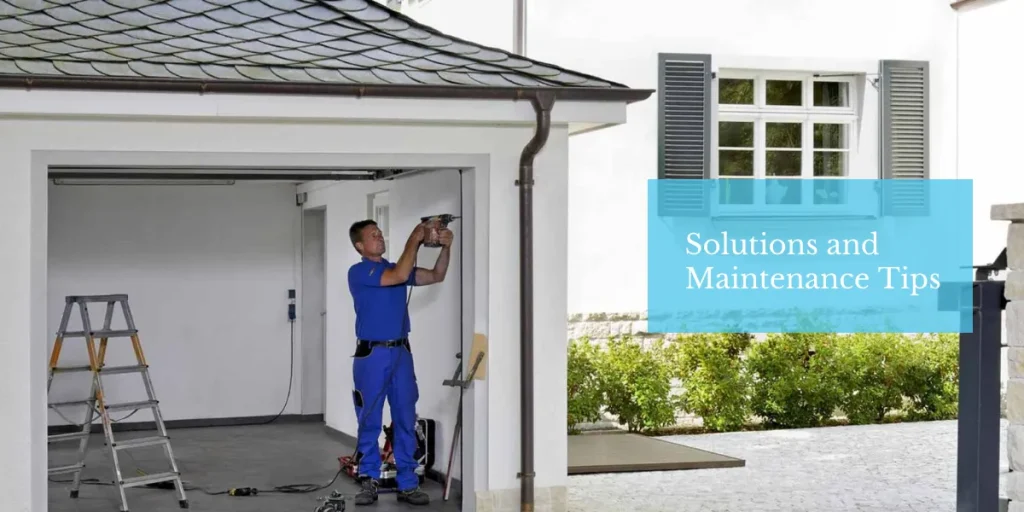 garage door solutions and maintenance tips