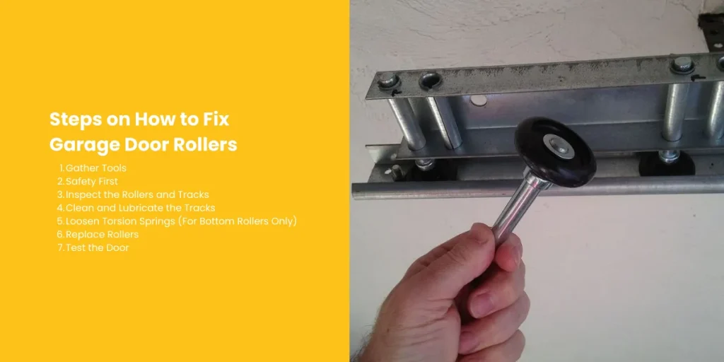 How to Fix Garage Door Rollers